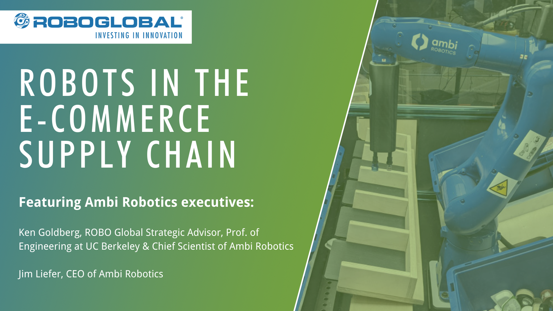 Opportunities for Robots in the E-Commerce Supply Chain